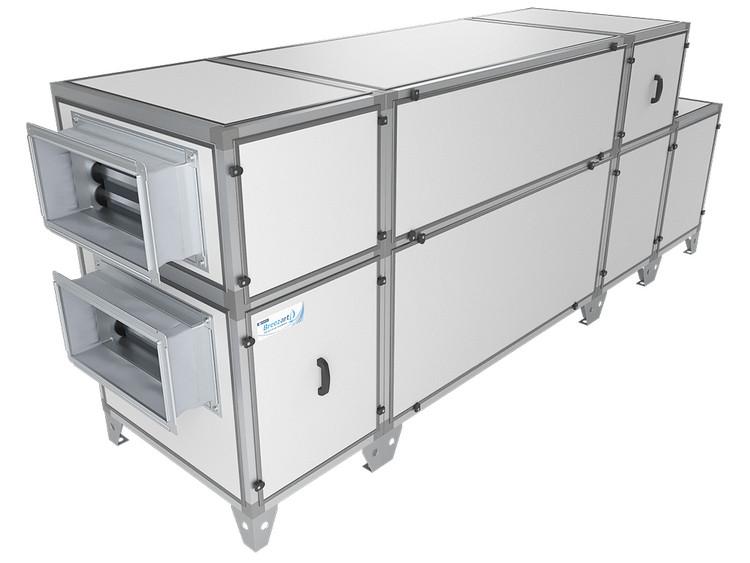 Приточно-вытяжная вентиляционная установка Breezart 3700 Lux RP PB AC 15-380