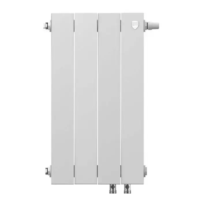 Биметаллический радиатор отопления Royal Thermo PianoForte 500 VDR80 4 секции Bianco Traffico