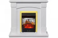 Каминокомплект Royal Flame Boston c очагом Majestic FX M Brass Каминокомплект Royal Flame Boston c очагом Majestic FX M Brass