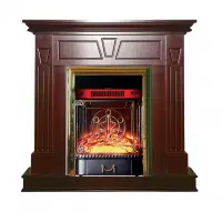 Каминокомплект Interflame Берта с очагом Majestic FX M Brass махагон Каминокомплект Interflame Берта с очагом Majestic FX M Brass махагон