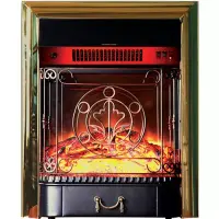 Каминокомплект Interflame Берта с очагом Majestic FX M Brass махагон Каминокомплект Interflame Берта с очагом Majestic FX M Brass махагон