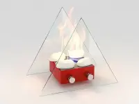Настольный биокамин Lux Fire Вулкан M КН-0017М-06