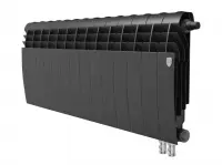 Биметаллический радиатор отопления Royal Thermo BiLiner 350 VDR 14 секций Noir Sable