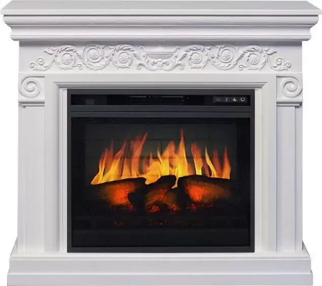 Каминокомплект Royal Flame Athena белый с очагом Vision 23 EF LED 3D FX