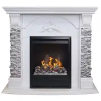 Каминокомплект RealFlame Athena GR STD/EUG/25/25'5 WT с очагом 3D Olympic