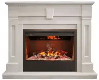 Каминокомплект RealFlame Kellie 25,5/26 WT с очагом 3D Helios 26 Каминокомплект RealFlame Kellie 25,5/26 WT с очагом 3D Helios 26