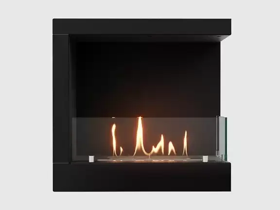 Встроенный биокамин Lux Fire Угловой 490 S