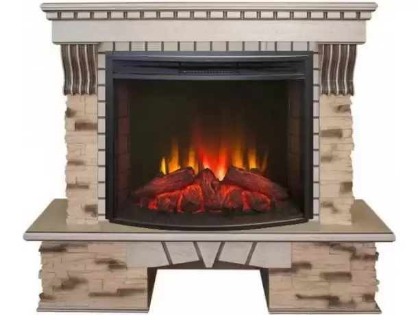 Каминокомплект RealFlame Sorento 25,5 с очагом Evrika 25,5 LED