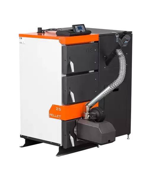 Твердотопливный котел Белкомiн ТIS PELLET DUO 80