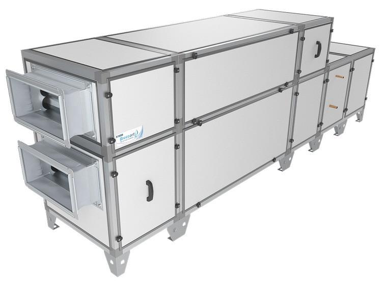 Приточно-вытяжная вентиляционная установка Breezart 3700C Lux RP F PB 15-380