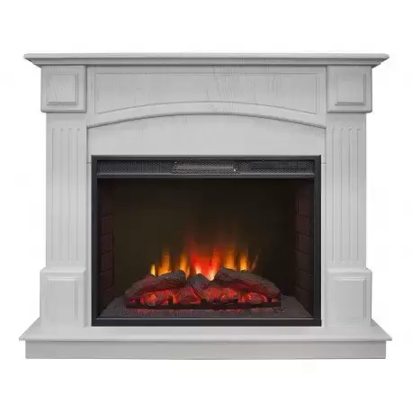 Каминокомплект RealFlame Carolina 25,5 WT с очагом Sparta 25,5 LED