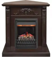 Каминокомплект RealFlame Anita corner STD/EUG AO с очагом 3D Oregan
