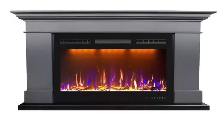 Каминокомплект Royal Flame California Graphite Grey с очагом Crystal 40 RF