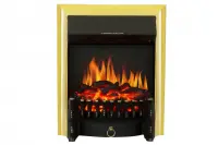 Каминокомплект Royal Flame Bergen c очагом Fobos FX Brass дуб галифакс Каминокомплект Royal Flame Bergen c очагом Fobos FX Brass дуб галифакс
