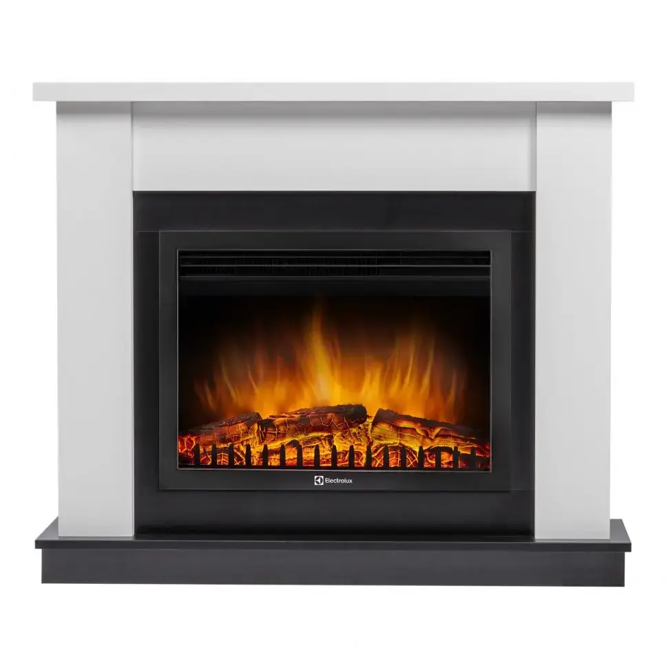 Каминокомплект Electrolux Canto 25 с очагом EFP/P-2520LS N белый