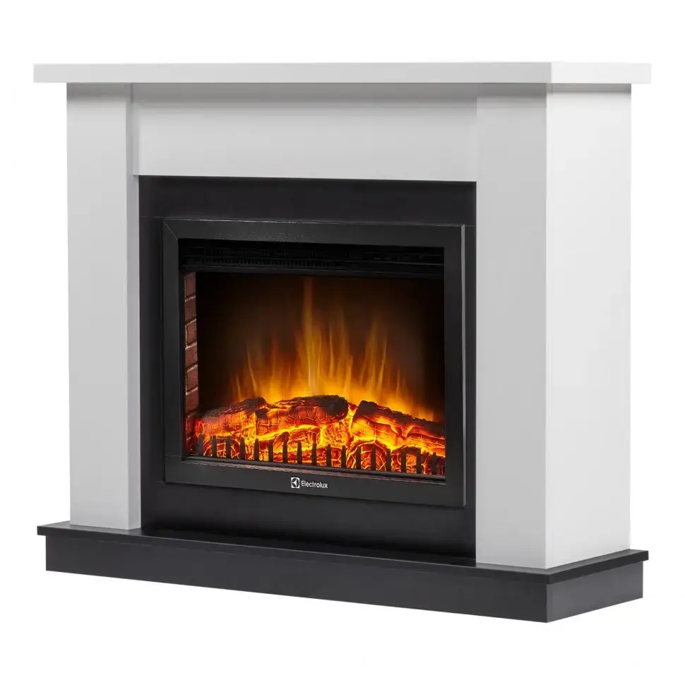 Каминокомплект Electrolux Canto 25 с очагом EFP/P-2520LS N белый