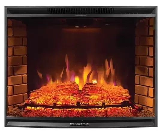 Каминокомплект Interflame Памир сланец бежевый с очагом Panoramic 33 LED FX