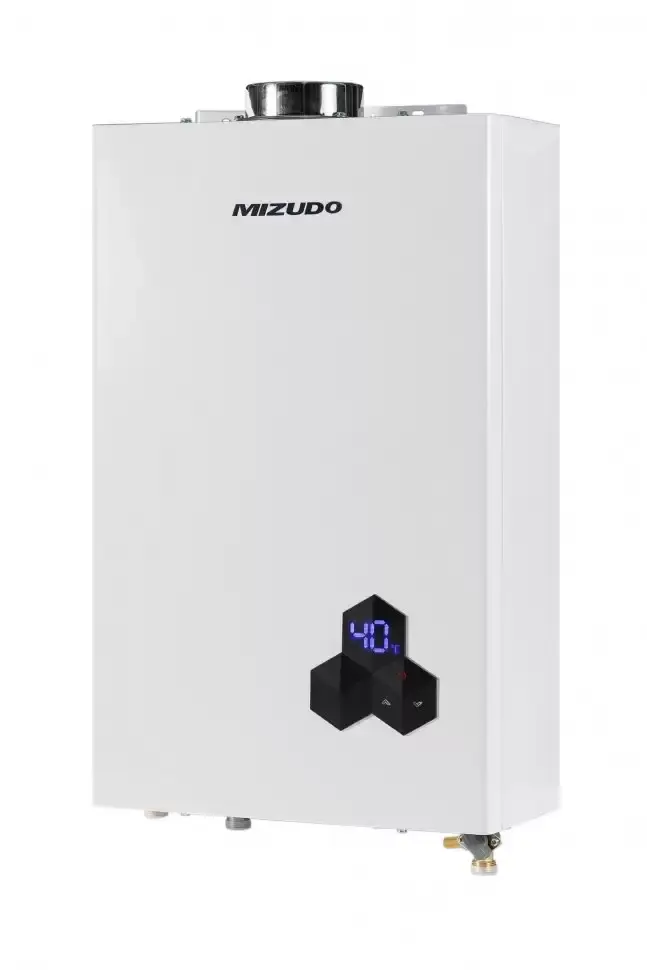 Проточный газовый водонагреватель MIZUDO PERL ULTRA ВПГ 4-14Т ТУРБО