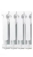 Биметаллический радиатор Oasis Pro 350/80 4 секции Биметаллический радиатор Oasis Pro 350/80 4 секции