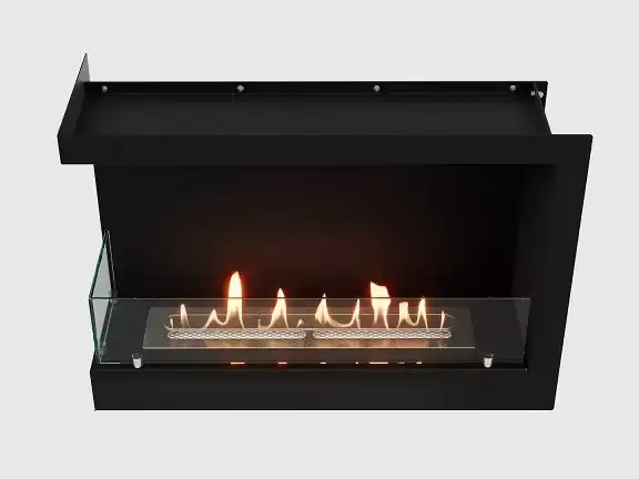 Встроенный биокамин Lux Fire Угловой 690 S
