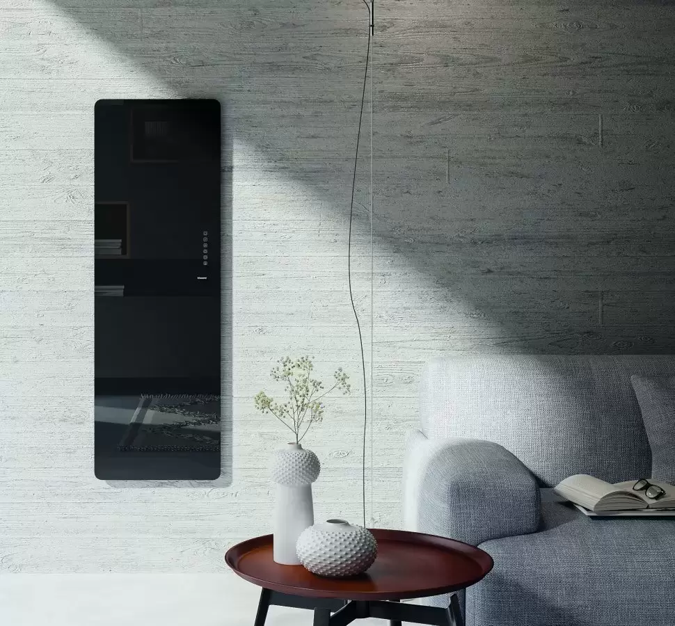 Электрический полотенцесушитель Lazzarini E-Mirror 500W Черный