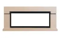 Портал Interflame Гранд под очаг FreeSpace 55 LED FX QZ бежевый