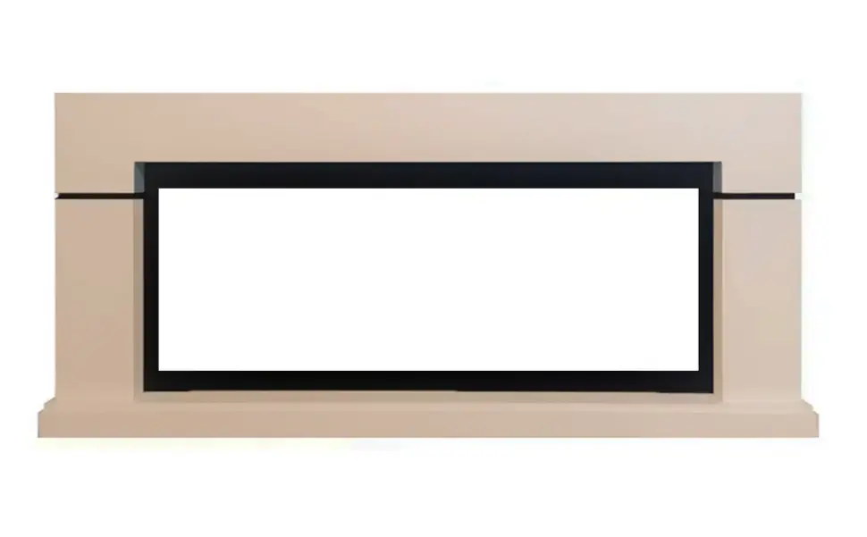 Портал Interflame Гранд под очаг FreeSpace 55 LED FX QZ бежевый
