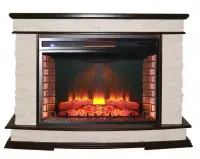 Каминокомплект Interflame Памир сланец коньячный дуб с очагом Panoramic 33 LED FX QZ Каминокомплект Interflame Памир сланец коньячный дуб с очагом Panoramic 33 LED FX QZ