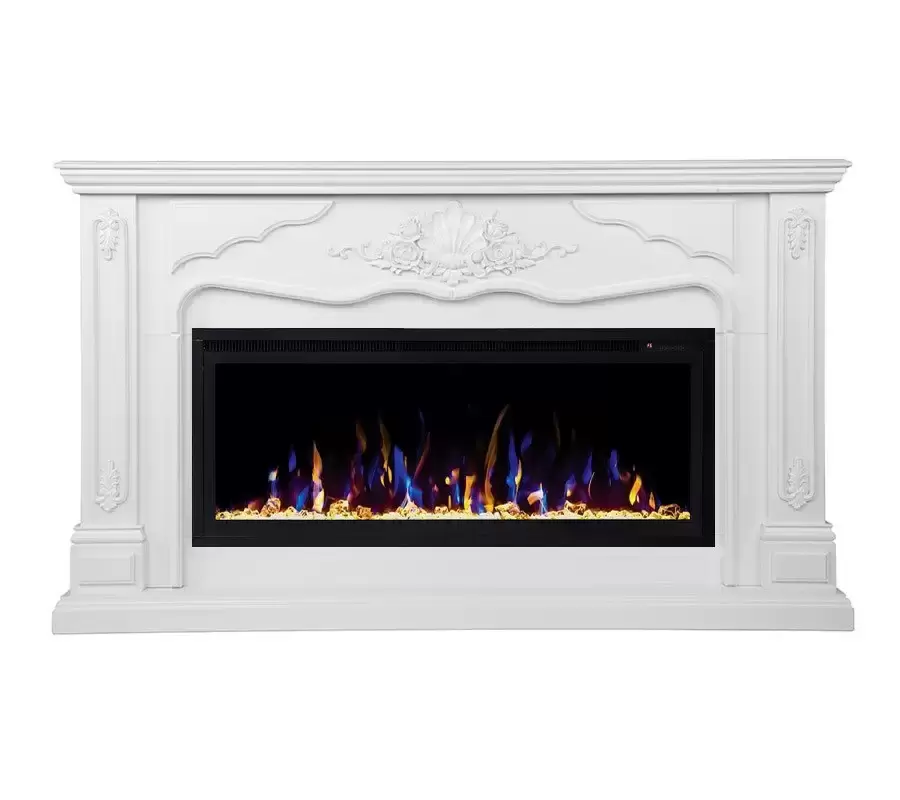 Каминокомплект RealFlame Victoria 42 WT с очагом Saphir 42