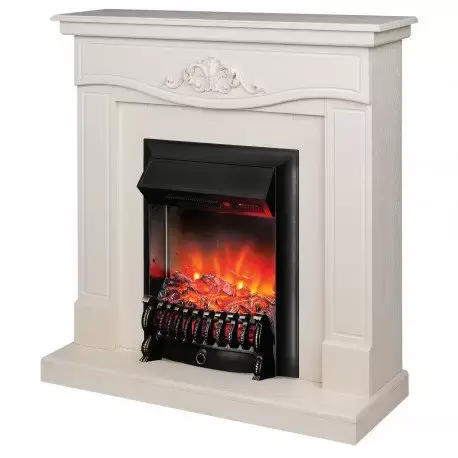 Каминокомплект RealFlame Junona WT с очагом Fobos Lux Black S