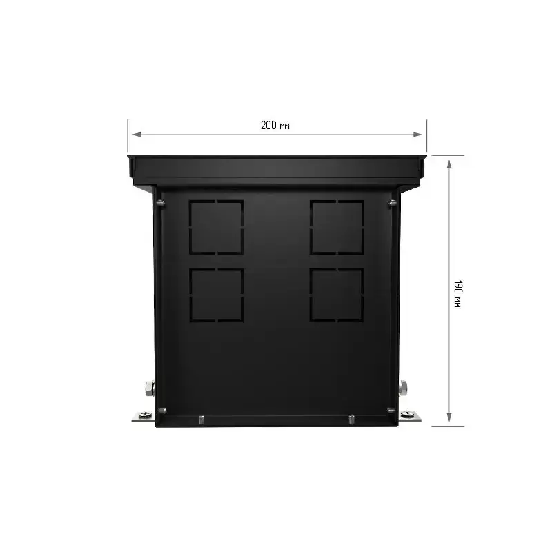 Внутрипольный конвектор Royal Thermo Atrium 190/200/2500-DG-U-BL