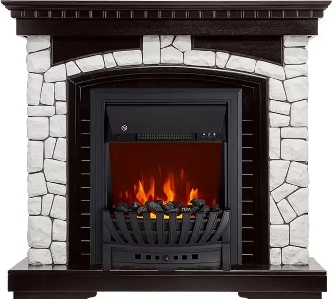 Каминокомплект Royal Flame Glasgow с очагом Aspen Black