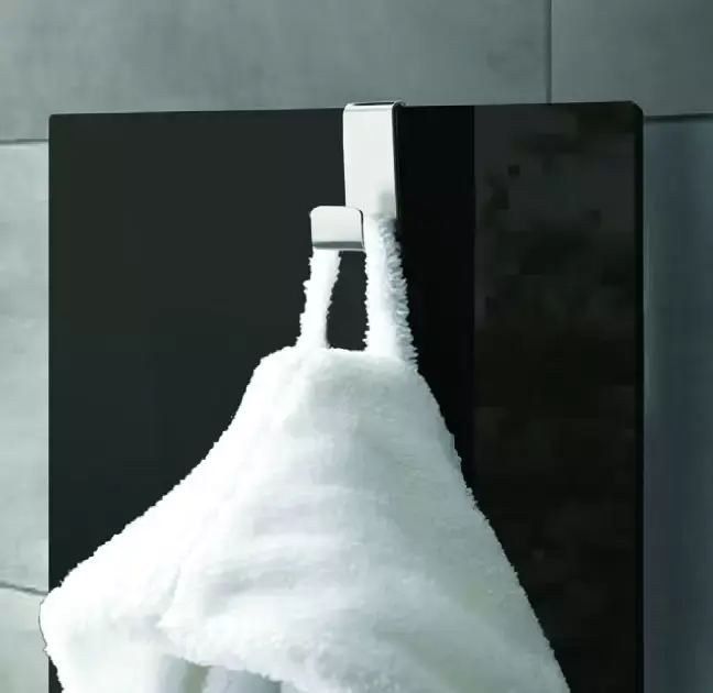 Электрический полотенцесушитель Lazzarini E-Mirror 1500W Черный