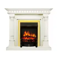 Каминокомплект Royal Flame Dallas c очагом Fobos FX Brass Каминокомплект Royal Flame Dallas c очагом Fobos FX Brass