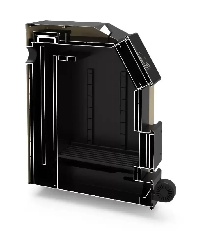 Напольный твердотопливный котел Koloss Ultra Plus 10