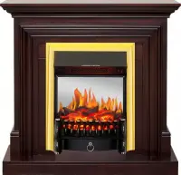 Каминокомплект Royal Flame Bradford c очагом Fobos FX M Brass Каминокомплект Royal Flame Bradford c очагом Fobos FX M Brass