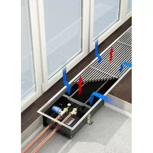 Внутрипольный конвектор VARMANN Ntherm 250.90.2500