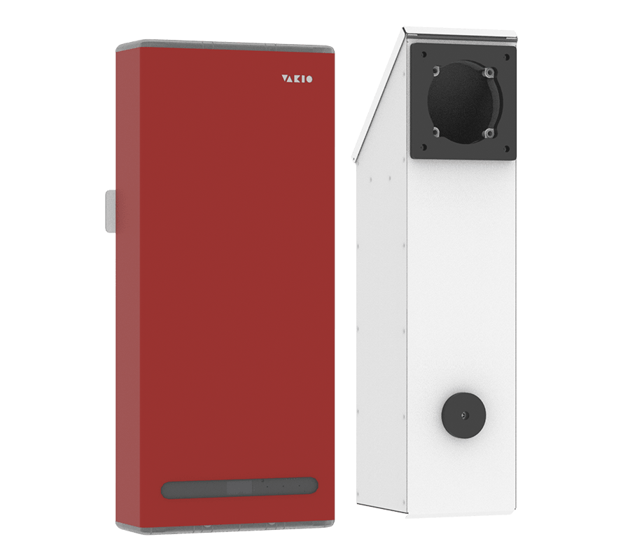 Бытовая приточно-вытяжная вентиляционная установка Vakio WINDOW SMART Алое пламя