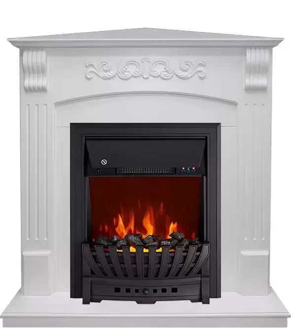Каминокомплект Royal Flame Sorrento угловой c очагом Aspen Black