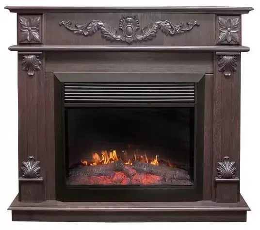 Каминокомплект RealFlame Philadelphia 25,5/26 DN с очагом Moonblaze Deluxe