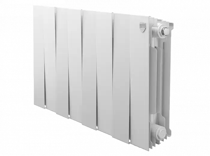 Биметаллический радиатор отопления Royal Thermo PianoForte 300 8 секций Bianco Traffico