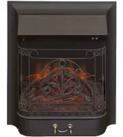 Каминокомплект Interflame Сиена сланец белый с очагом Majestic FX M Black Каминокомплект Interflame Сиена сланец белый с очагом Majestic FX M Black