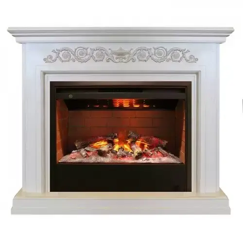Каминокомплект RealFlame Leticia 26 WT с очагом 3D Helios 26